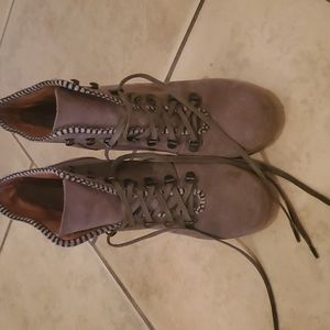 J crew women's size 7 leather boot